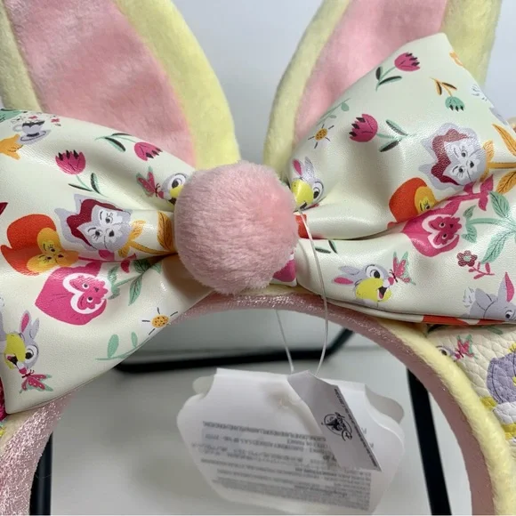 NWT. Disney. Rabbits reign Minnie ears. Ears feature many classic bunnies